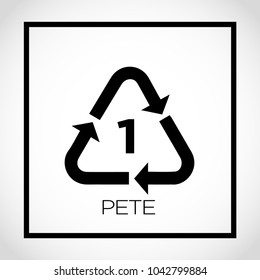 Icon package. Polyethylene terephthalate - PACKAGING - PICTORIAL MARKING FOR HANDLING OF GOODS (ISO) – Distribution packaging – Graphical symbols for handling and storage of packages