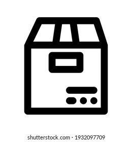Icon Package With Style Outline