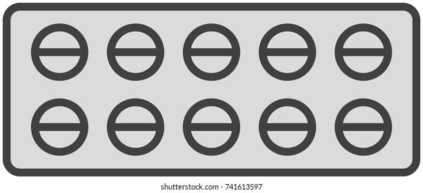 icon packing of tablets