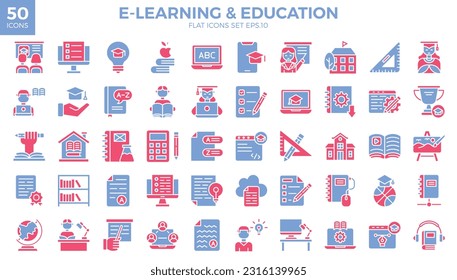 Icon packs of Learning (flat) with shadow.
The collection includes of business developments, programing, web design, App design and more.