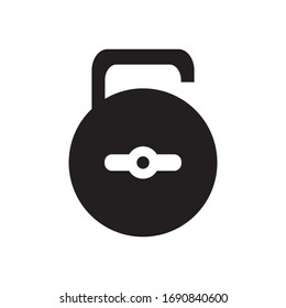 icon padlock vector from eps 10 with black collor