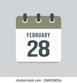 3,986 28 day calendar icon Images, Stock Photos & Vectors | Shutterstock