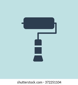 Icon of Paint Brush. EPS-10.