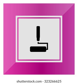 Icon of paint roller