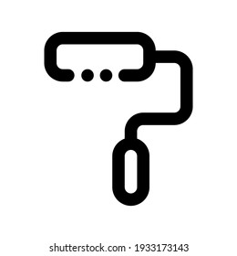 Icon Paint With Style Outline 