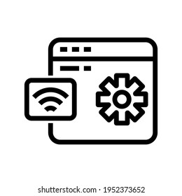Icon Pair With Style Outline 