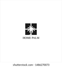  icon palm logo design image