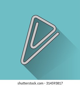 icon of paper clip
