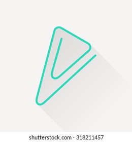 icon of paper clip