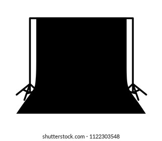icon paper photo background in studio
