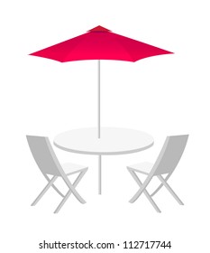 parasol de icono