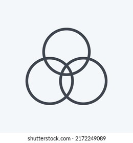 Icon Partnership. suitable for Community symbol. line style. simple design editable. design template vector. simple symbol illustration