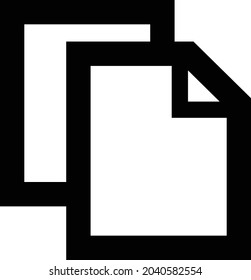 icon paste, copy paste, vector icon
