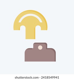 Icon Pattern. related to Shoemaker symbol. flat style. simple design editable. simple illustration