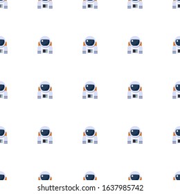 icon pattern seamless isolated on white background. Editable flat icon. icon pattern for web and mobile.