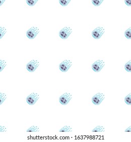icon pattern seamless isolated on white background. Editable flat icon. icon pattern for web and mobile.