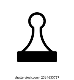 juego de ajedrez de peones de iconos, archivo editable