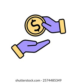 Icon a PAYMENT, isolated against a clean background.