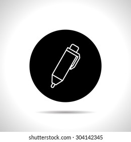 icon of pen