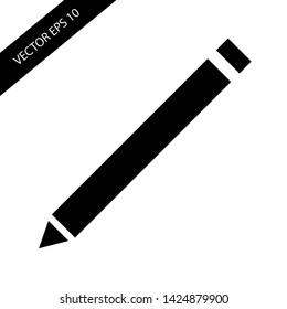 Icon pen vector illustration emblem isolated, logo concept