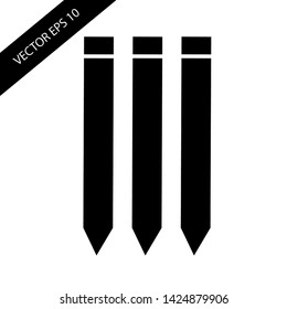 Icon pen vector illustration emblem isolated, logo concept