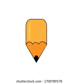 icon pencil with white background from eps 10