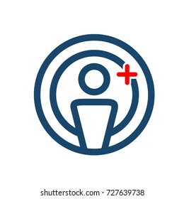icon of people identification