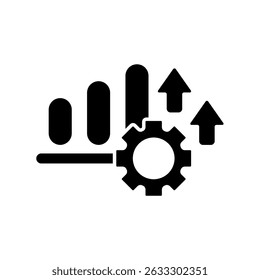 Icono de una actuación, aislado contra un fondo limpio.