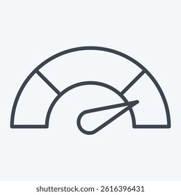 Icon Performance. related to Audit symbol. line style. design editable