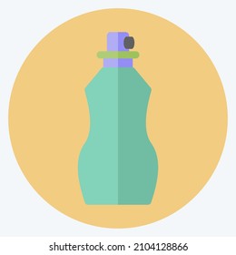Icon Perfume 2 - Flat Style - simple illustration, good for prints , announcements, etc