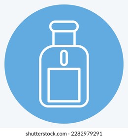 Icon Perfume. related to Eid Al Fitr symbol. islamic. ramadhan. simple illustration