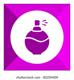 Icon of perfume spray bottle