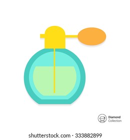Icon of perfume spray bottle