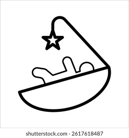 Icon of a person changing diapers on a diaper table.