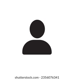 icon of a person in vector format