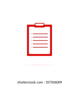 Icon Personal organizer- to do list.