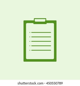 Icon Personal organizer- to do list.
