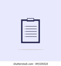 Icon Personal organizer- to do list.