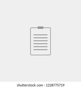 Icon Personal organizer. Tablet icon