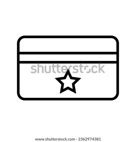icon of a person's name recognition card