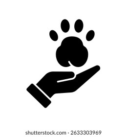 Icon a pet care, isolated against a clean background.