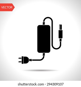 Icon of Phone Charger, vector illustration