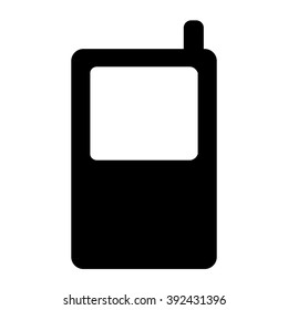 Icon phone. The telephone icon. Mobile phone flat icon