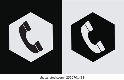 icon phone tube call , phone icon on round internet button , icon phone tube call .