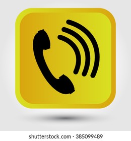 Icon phone vector