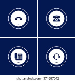 icon phone for Web and Mobile