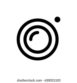 Icon photo camera,vector.