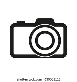 Icon photo camera,vector.