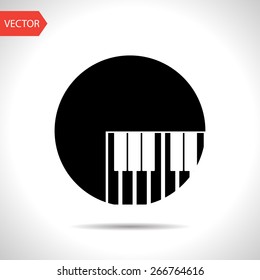 icon of piano keys