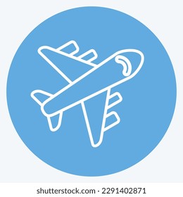Icon Piano. related to Eid Al Adha symbol. Blue Eyes Style. simple design editable. simple illustration